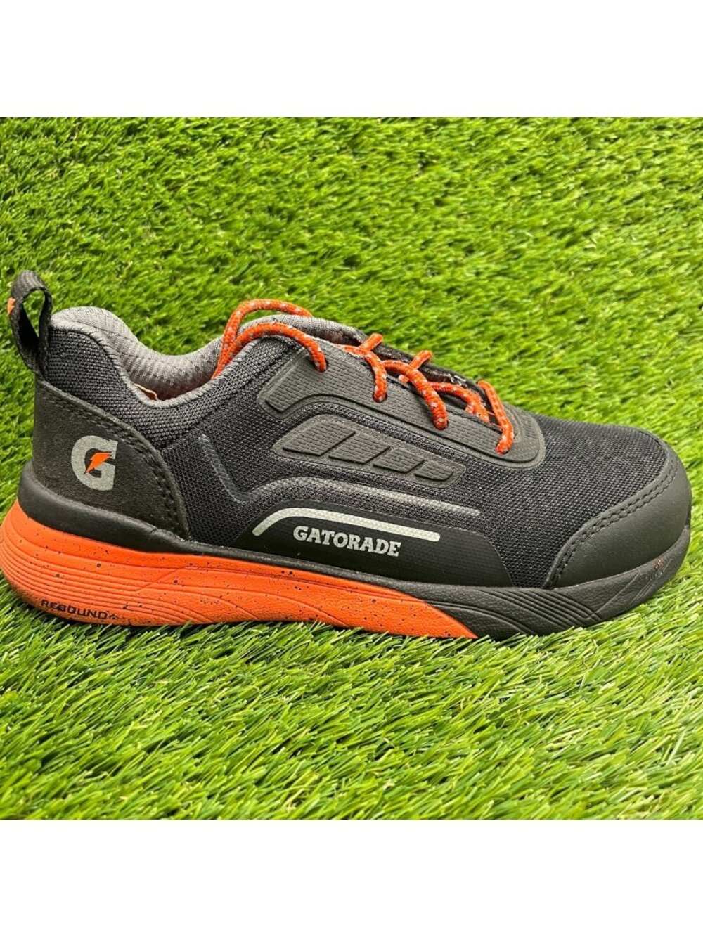 Rocky Gatorade 3" Womens Size 6.5 Black Orange Composite Toe Safety Work Shoes